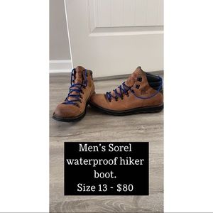 Sorel Men’s Waterproof Hiker Boot